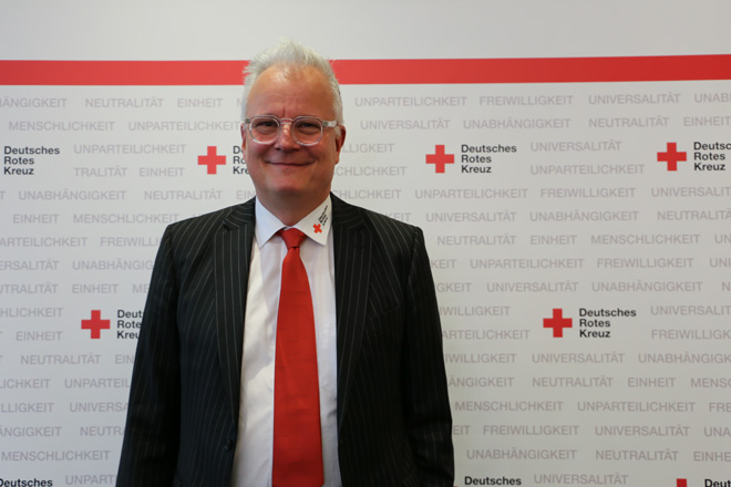 Präsident des DRK-Landesverbandes Brandenburg Dr. Frank-W. Hülsenbeck