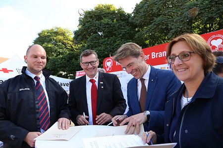 Unterzeichnung der Kooperationsvereinbarung