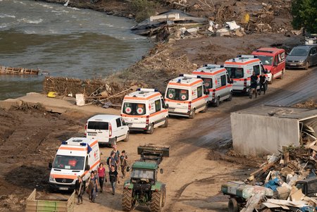 Einsatz des DRK bei der Hochwasserkatastrophe in Rheinland-Pfalz Philipp Köhler / DRK