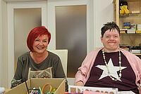 Besuch im Behindertenwohnheim Großbeeren