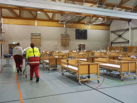 Evakuierung eines Pflegeheims