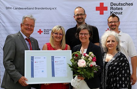 Übergabe der Zertifikate