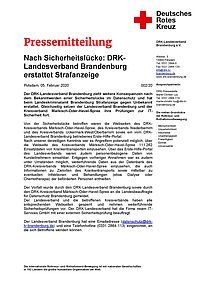 Bild Pressemitteilung