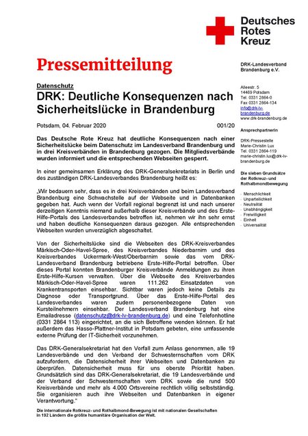 Bild Pressemitteilung