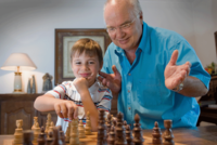 Väter- und Großväterarbeit