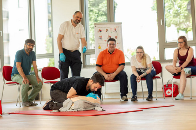 Gruppenbild Erste-Hilfe-Kurs