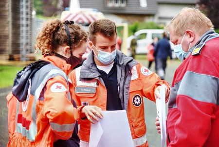 Vermehrt Attacken auf DRK-Mitarbeiterinnen und Mitarbeiter