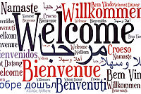 Symbolbild Willkommen