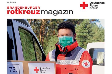 Titelbild Brandenburger Rotkreuzmagazin